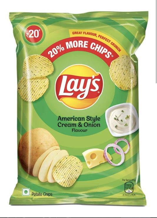 Lays Light green MRP 50rs
